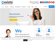 Tablet Screenshot of ossisto.com